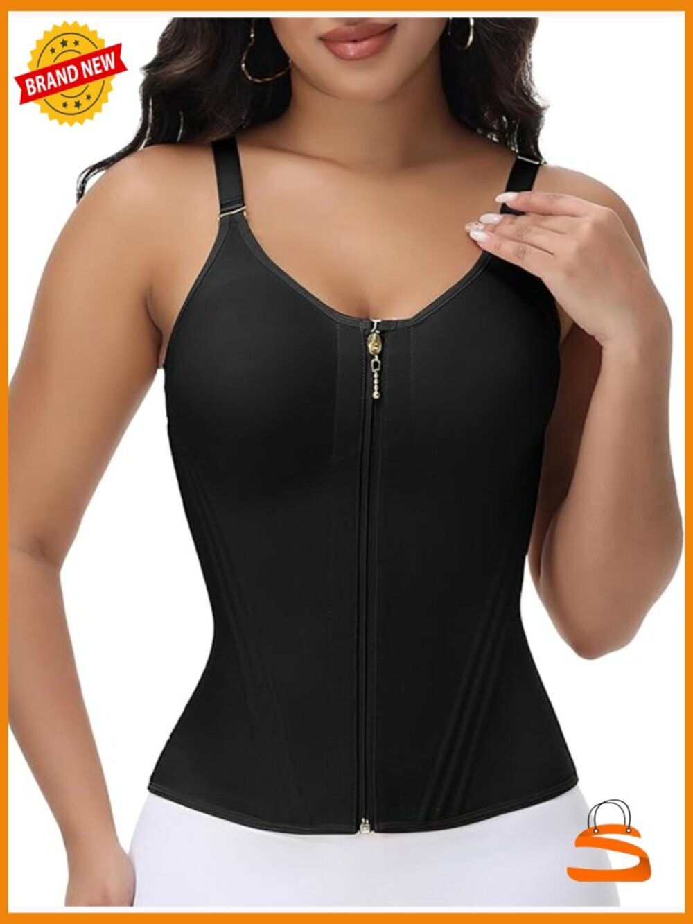 Invisible Waist Trainer Corset Shapewear Tummy Control Workout Body Shaper with